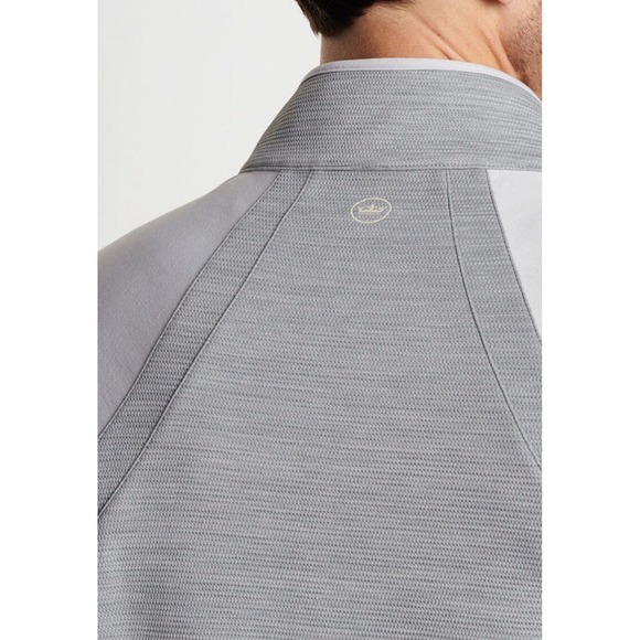 NWT Peter Millar Vista Hybrid Golf Vest Crown Sport Gale Grey Full Zip‎ XXL $165 - Picture 3 of 16